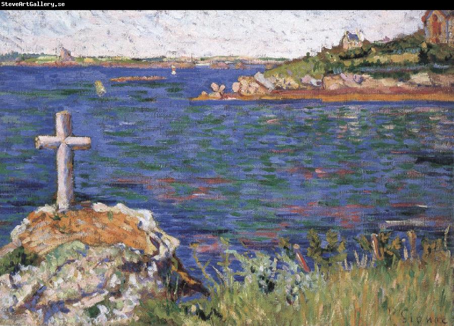 impressionist painter the mariners cross at high tide